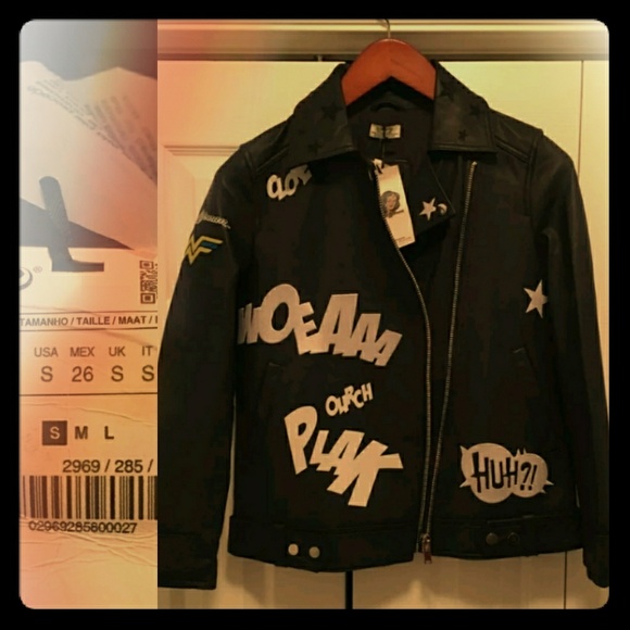 Zara leather jacket - Picture 3 of 5